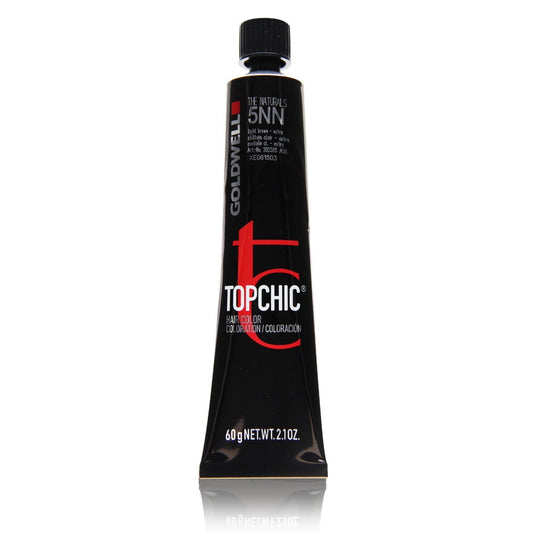 Goldwell TopChic Extra Tube Hair Color - 2.1 oz - 5NN Light Brown