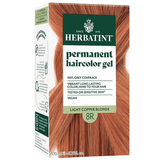 Herbatint Permanent Haircolor Gel - 4.56 oz - 8R Light Copper Blonde