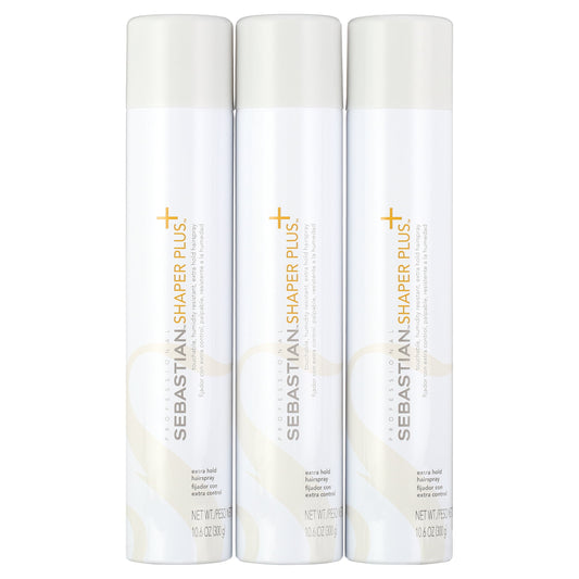 Sebastian Shaper Plus Hairspray - 10.6 oz (3 pack)