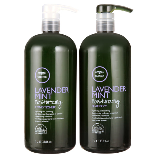 Paul Mitchell Tea Tree Lavender Mint Shampoo and Conditioner Set - 33.8 oz each