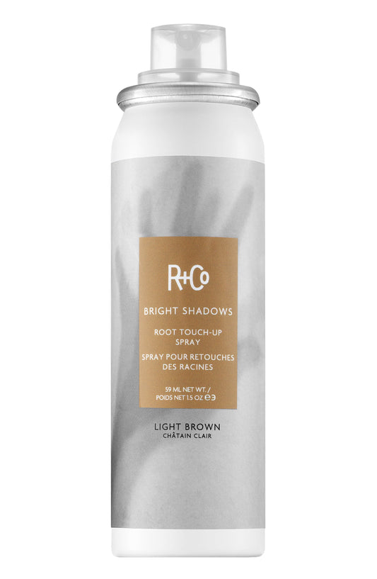 R+Co Bright Shadows Root Touch Up Spray - 1.5 oz - Light Brown