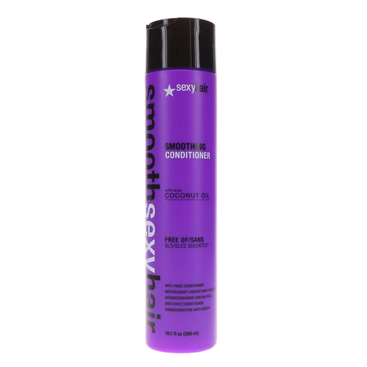 SexyHair Smooth Sexy Hair Sulfate Free Smoothing Anti Frizz Conditioner - 10.1 oz