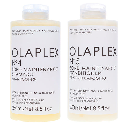Olaplex No.4 Bond Maintenance Shampoo & No.5 Conditioner Set - 8.5 oz each