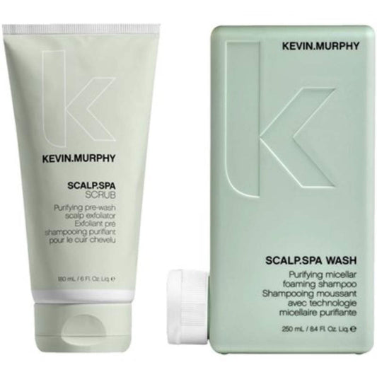 Kevin Murphy Scalp Spa Scrub + Scalp Spa Wash Shampoo - 6.0 oz / 8.4 oz