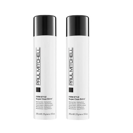 Paul Mitchell Firm Style Super Clean Aerosol Extra 9.5oz (Pack of 2)