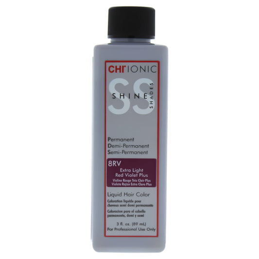 CHI Ionic Shine Shades Liquid Hair Color - 3.0 oz - 8RV Extra Light Red Violet Plus