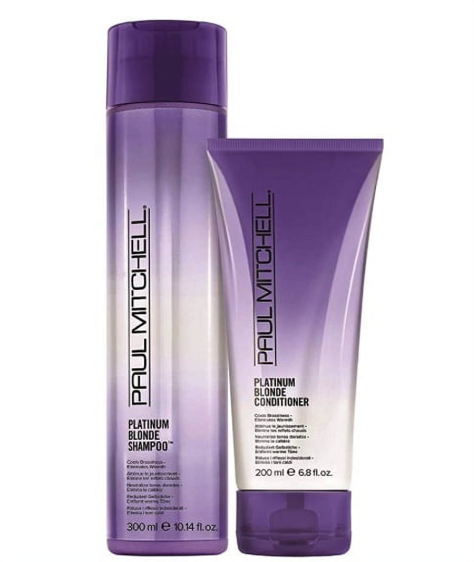 Paul Mitchell Platinum Blonde Shampoo 10 Oz & Conditioner 6.8 Oz Set
