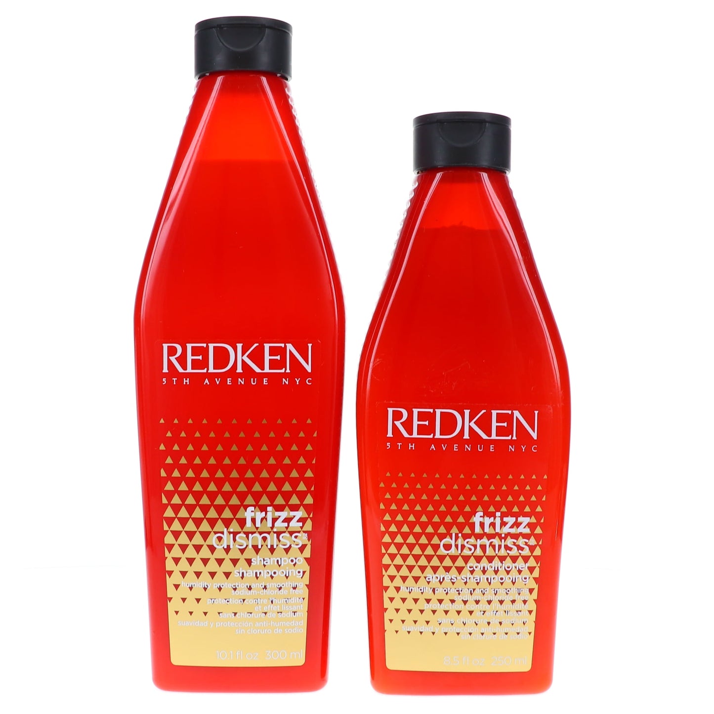 Redken Frizz Dismiss Shampoo 10.1 oz & Frizz Dismiss Conditioner 8.5 oz Set