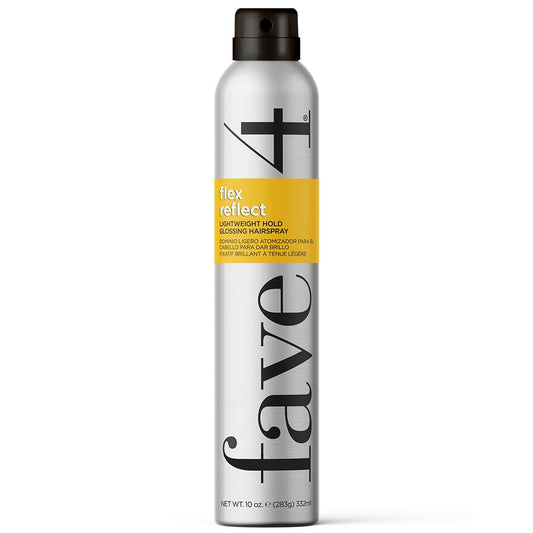 fave4 Flex Reflect Lightweight Glossing Hairspray 10 oz