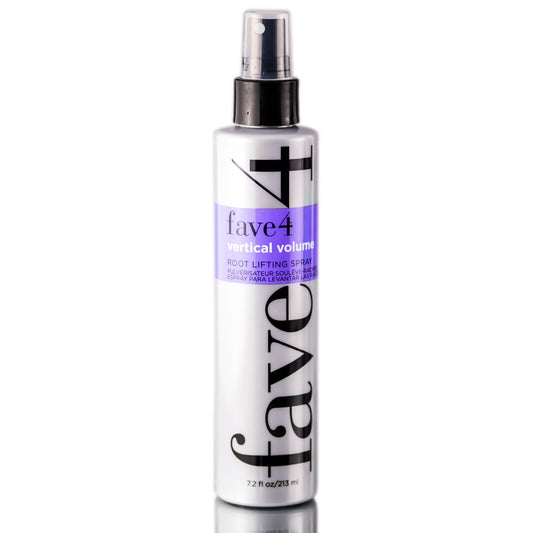 fave4 Vertical Volumizing Thickening Root Lifting Hair Spray with Grape Seed Extract & Gingko Biloba, 7.2 fl oz