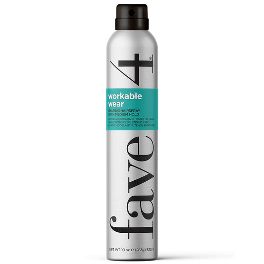 fave4 Workable Wear Shaping Hairspray 10 oz