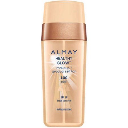 Almay Healthy Glow Makeup and Gradual Self Tan - 100 Light
