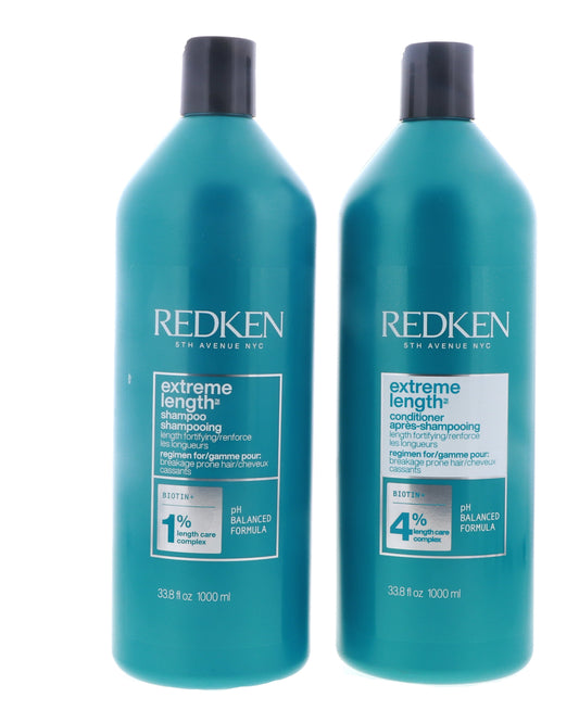 Redken Extreme Length Shampoo and Conditioner Set - 33.8 oz each