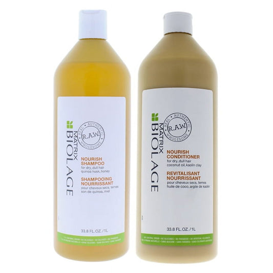 Matrix Biolage R.A.W. Nourish Shampoo & Conditioner Set - 33.8 oz each