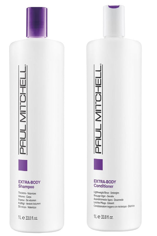 Paul Mitchell Extra Body Shampoo and Conditioner Set - 33.8 oz each