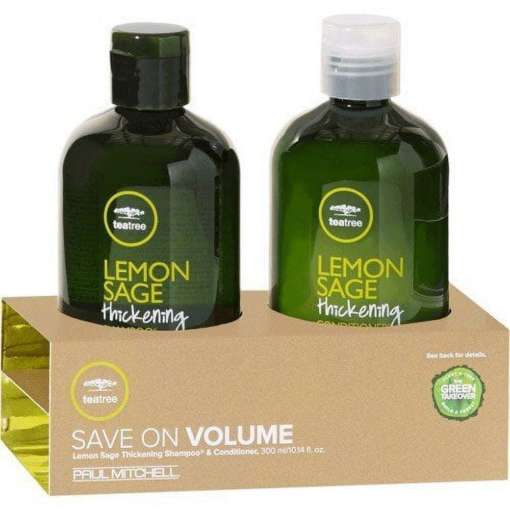 Paul Mitchell Tea Tree Lemon Sage Thickening Shampoo and Conditioner Set - 10.14 oz each