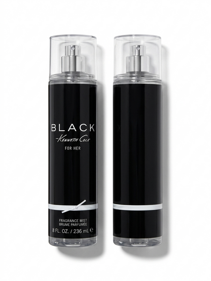 Kenneth Cole Black Fragrance Mist For Her 8 FL. OZ. - 2 Pack