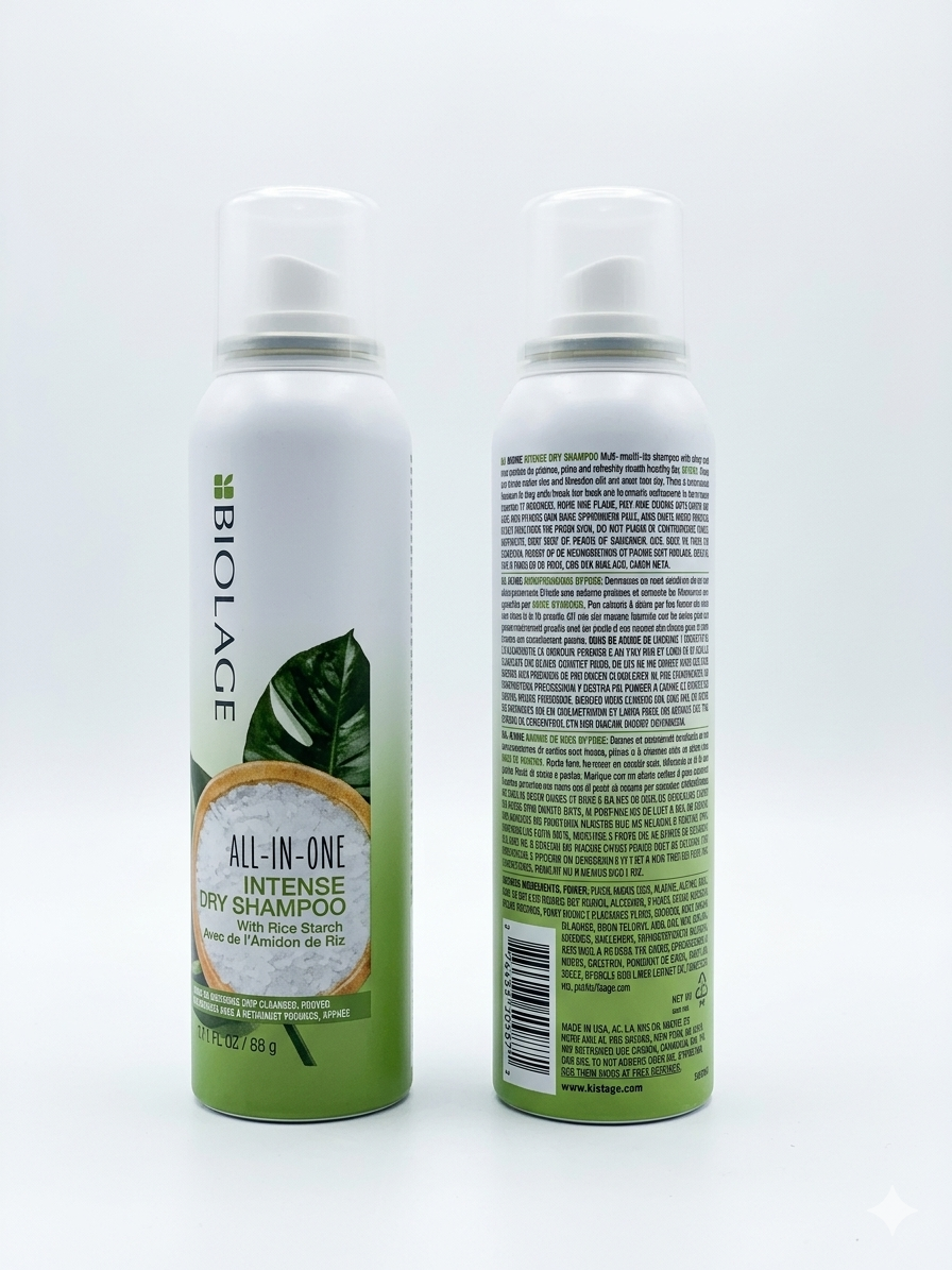 Matrix Biolage All In One Intense Dry Shampoo 3.1 FL. OZ. - Pack of 2