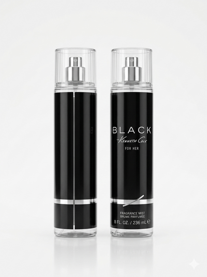 Kenneth Cole Black Fragrance Mist For Her 8 FL. OZ. - 2 Pack