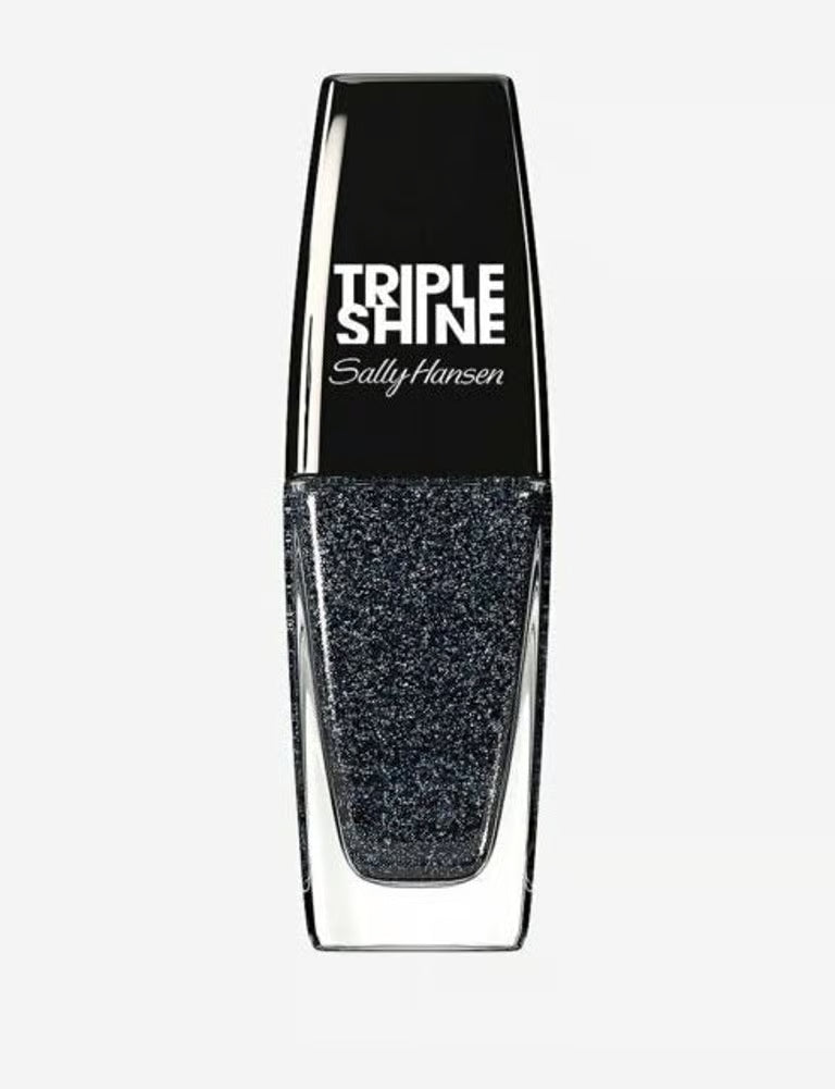 Sally Hansen Triple Shine Nail Color - 0.33 oz - 190 Slick Black