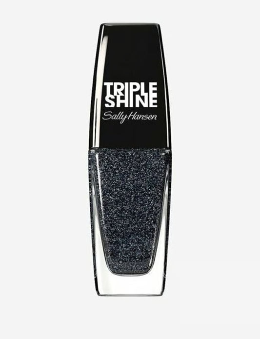 Sally Hansen Triple Shine Nail Color - 0.33 oz - 190 Slick Black