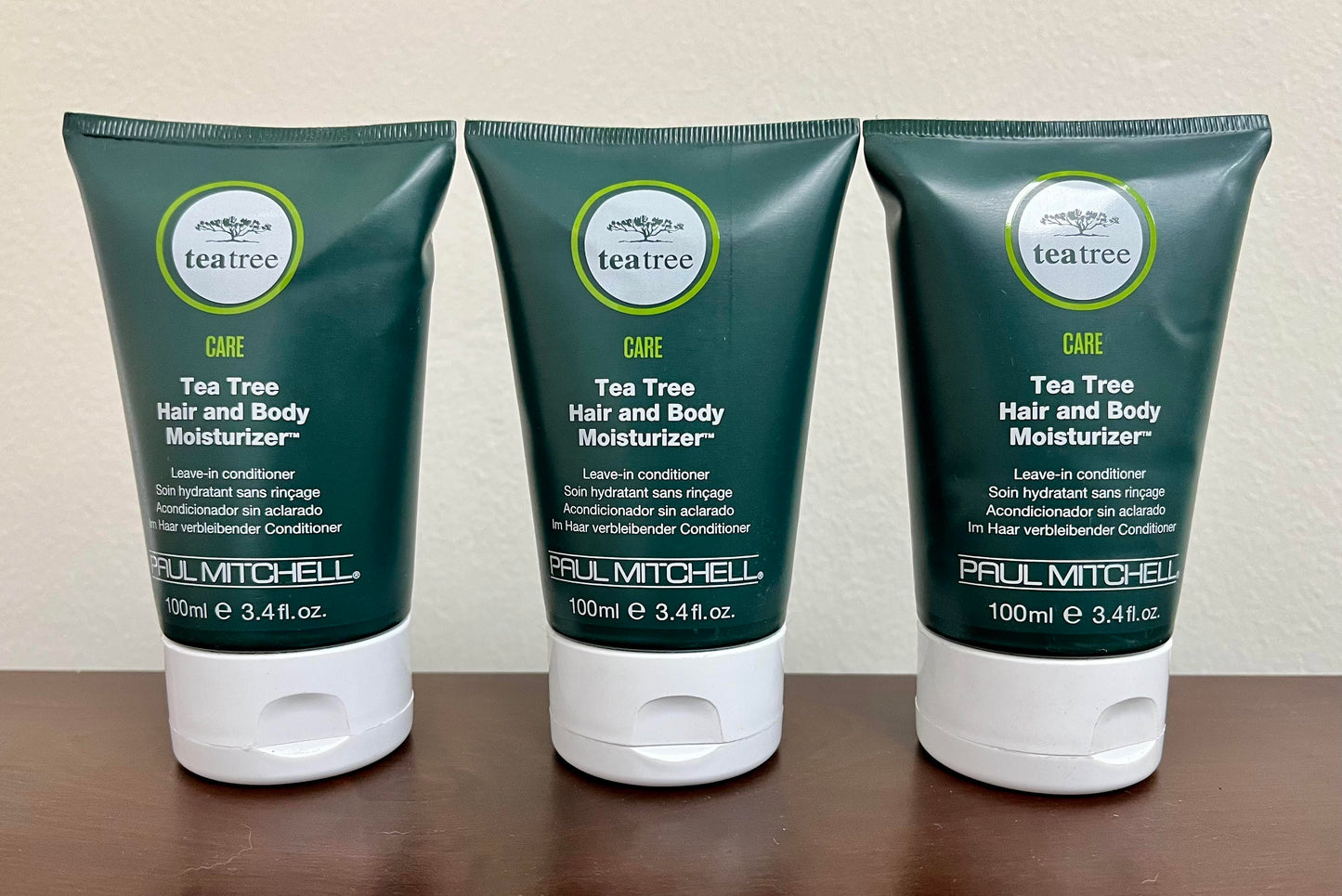 Paul Mitchell Tea Tree Hair and Body Moisturizer - 3.4 oz (3 pack)