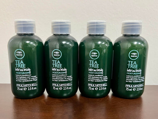 Paul Mitchell Tea Tree Hair and Body Leave-In Conditioner Travel Size - 2.5 oz (4 pack)