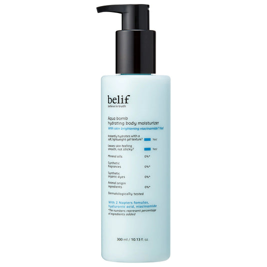 Belif Aqua Bomb Hydrating Body Moisturizer - 10.13 oz