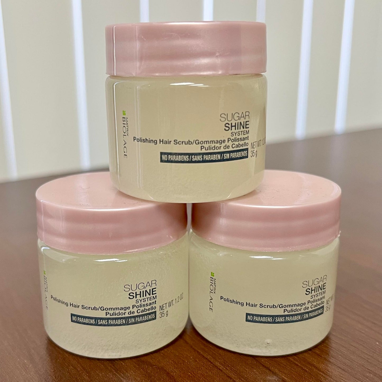 Matrix Biolage Sugar Shine Polishing Hair Scrub Minis - 1.2 oz each (3 pack)